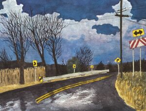 AFTER THE STORM / Greg Moon / Watercolor / 11 x 15 (uf) / 22 x 26 (f) / $1,185
