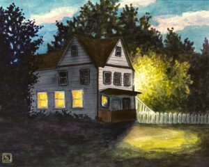 WYETH COUNTRY #5 / Greg Moon / Watercolor / 27 x 31 (uf) / 33 x 41 (f) / $1,250