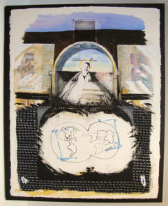 COUNTING THE DAYS/ Greg Moon/ mixed Media/ 30 x 24"/ $ 1,850