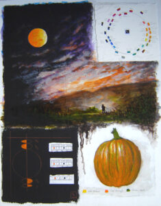 FULL CIRCLE / Greg Moon / Mixed Media/ 30 x 24 / $1,850