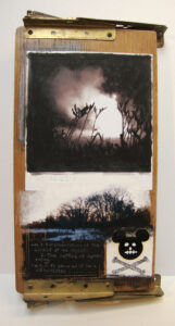 PREDISPOSED DISPOSITION/ Greg Moon/ Mixed Media/ 19 x 11"/ $ 835