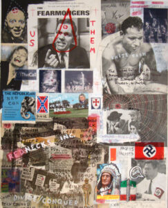 KNIGHTS TEMPLAR/ Greg Moon/ Mixed Media/ 30 x 24"/ $ 1,850