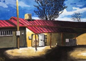 Del Norte / Greg Moon / Watercolor / 11 x 15 (uf) / 22 x 26 (f) / $935