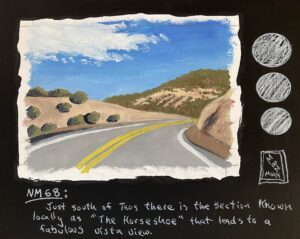 TRAVELS #23/ Greg Moon/ Mixed Media/ 8 x 10"/ $ 265
