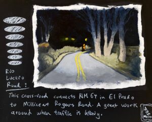 TRAVELS #24/ Greg Moon/ Mixed Media/ 8 x 10"/ $ 265