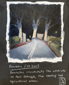 TRAVELS #25/ Greg Moon/ Mixed Media/ 10 x 8"/ $ 265