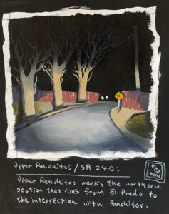 TRAVELS #26/ Greg Moon/ Mixed Media/ 10 x 8"/ $ 265