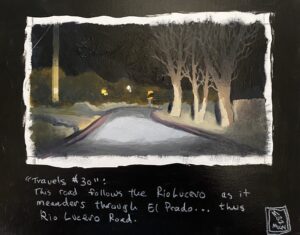 TRAVELS#30 / Greg Moon / Mixed Media / 8 x 10" / $265