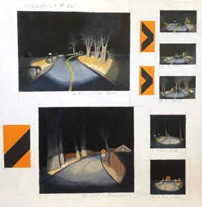 TRAVELS #32/ Greg Moon/ Mixed Media/ 48 x 48"/ $ 10,500